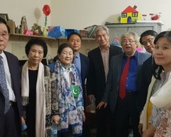 해외선교 모습/ 신락균한국어지도교수 