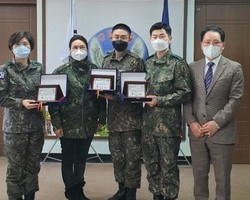 육군 3585부대 1대대에서 ‘제2회 세계한글글쓰기대전