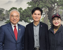 이용선 국회의원과 한글세계화 추진을 위한 면담